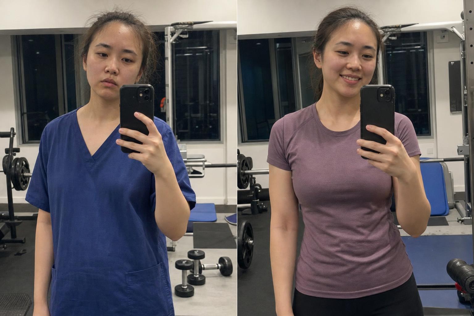 Before and after: Amelia