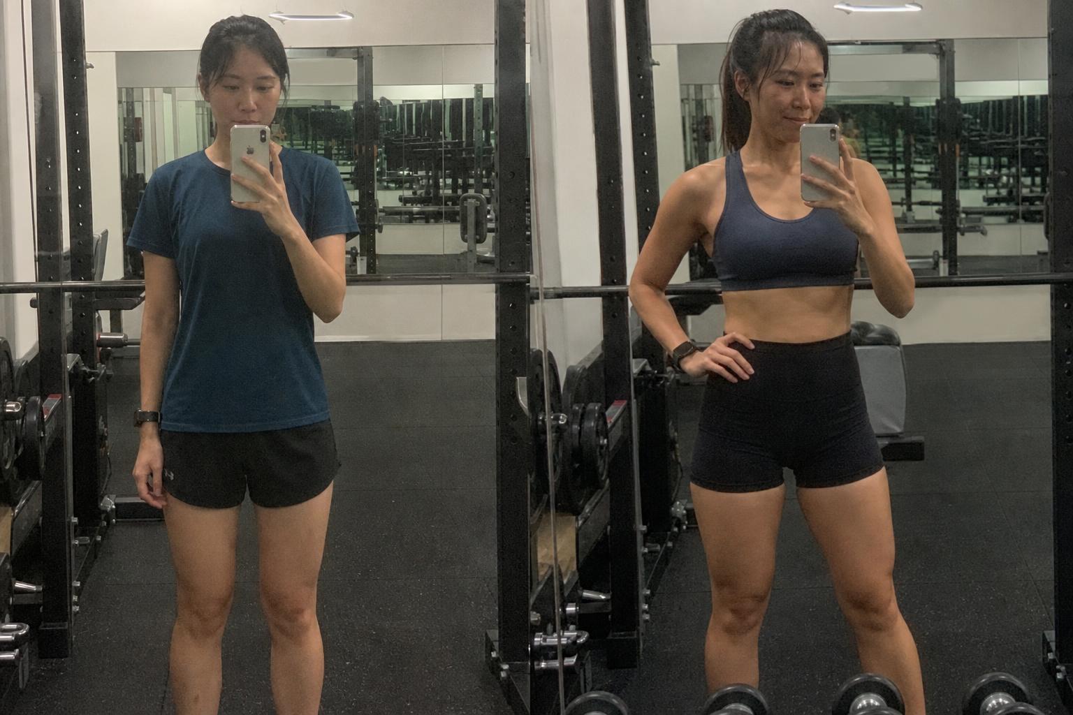 Before and after: Charmaine