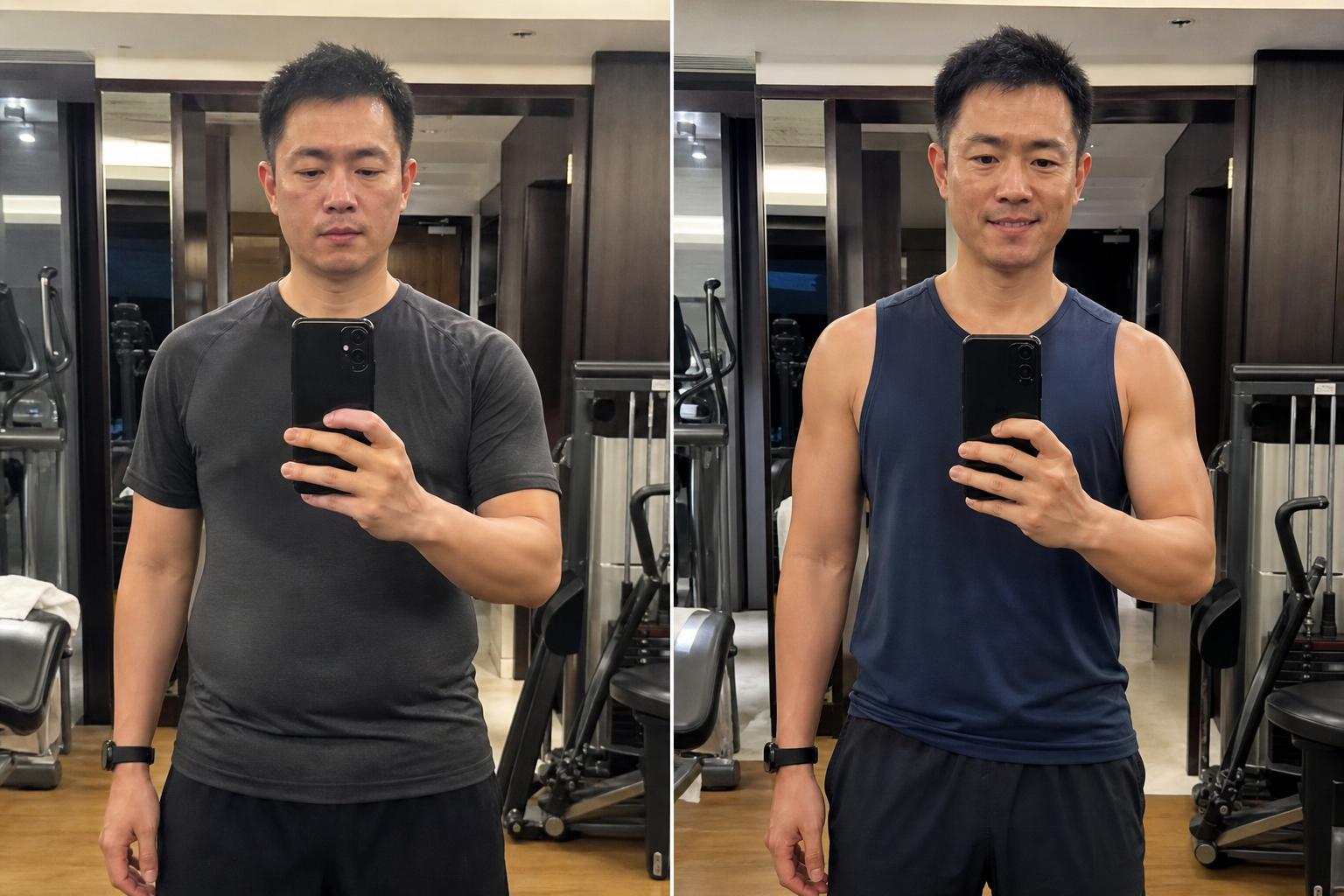 Before and after: Ken